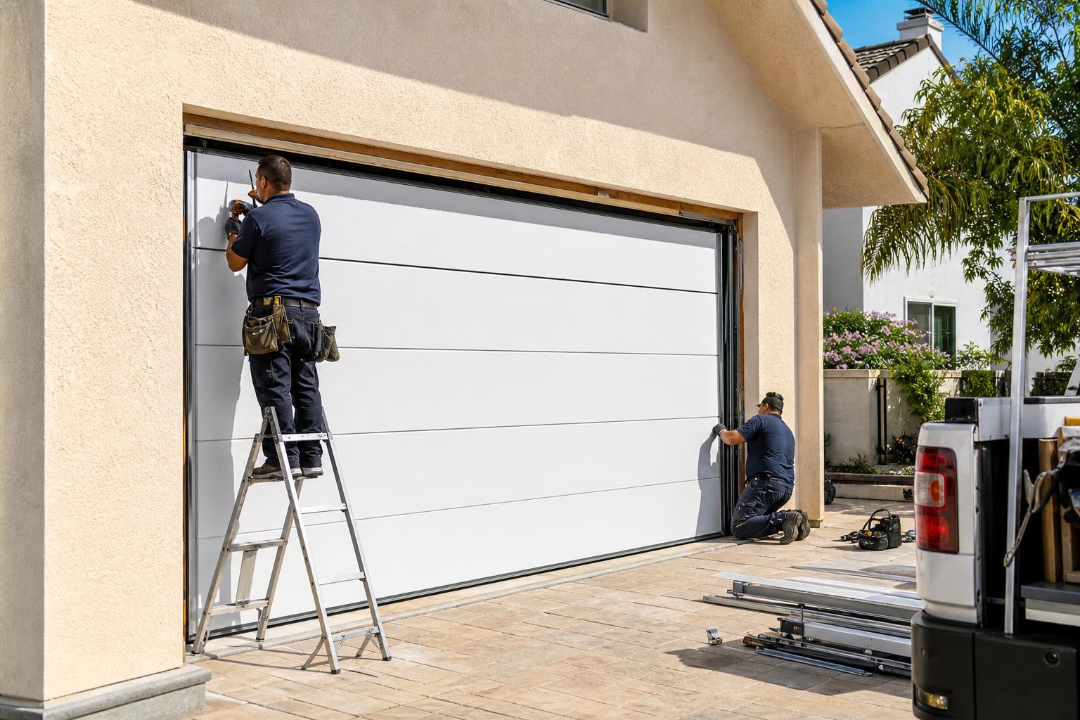 new garage door installation Orange County CA — New Garage Door Installation